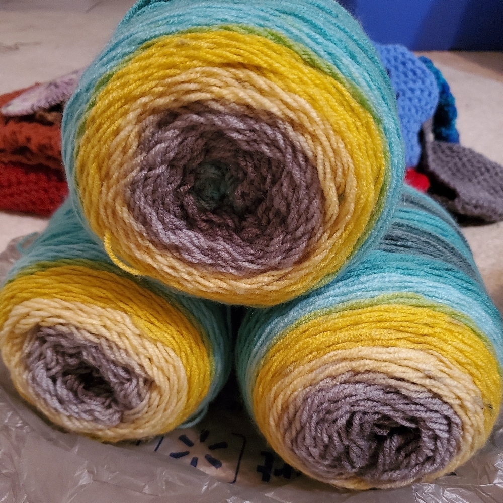 Cake yarn